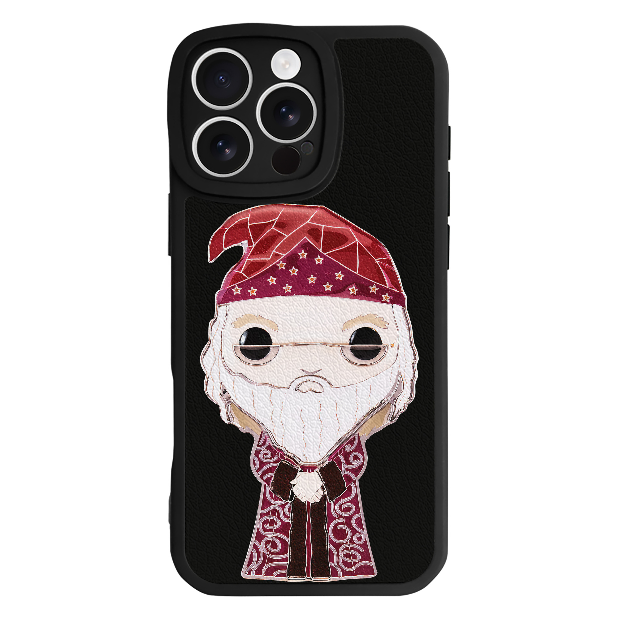 （画像用） Harry Potter ハリー・ポッターシリーズ 【iPhone 16シリーズ対応】シリコンスマホケース（レザー調） 材質：シリコン